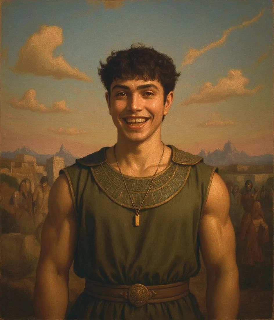 Greek Gods style transformation of andre tan