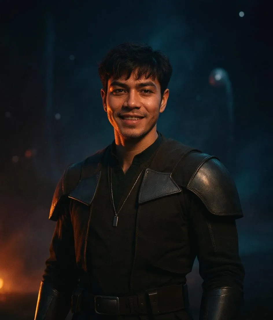 Star Wars style transformation of andre tan