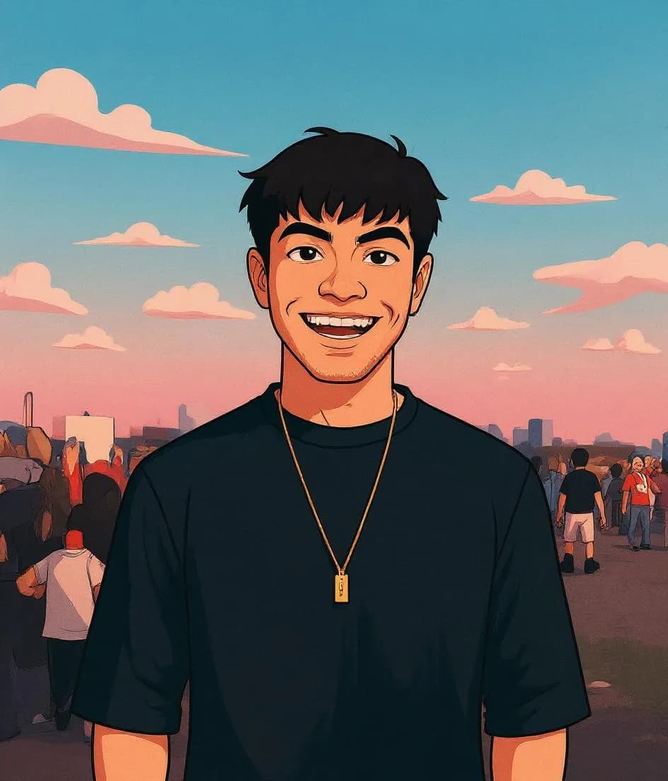 Totally Spies style transformation of andre tan